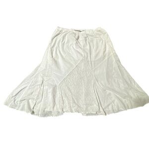 Tantrums Women’s L Patchwork Skirt Lace Unique Festival Bohemian Hippie Fairy